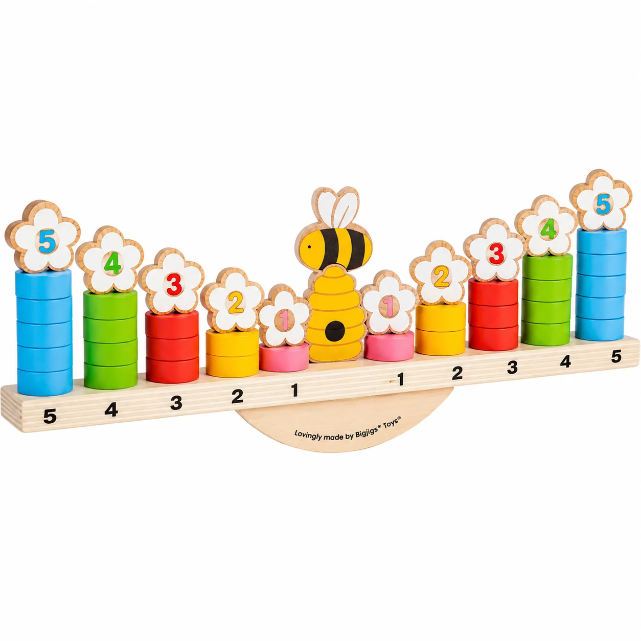 Bigjigs Toys Balanční hra Včelka