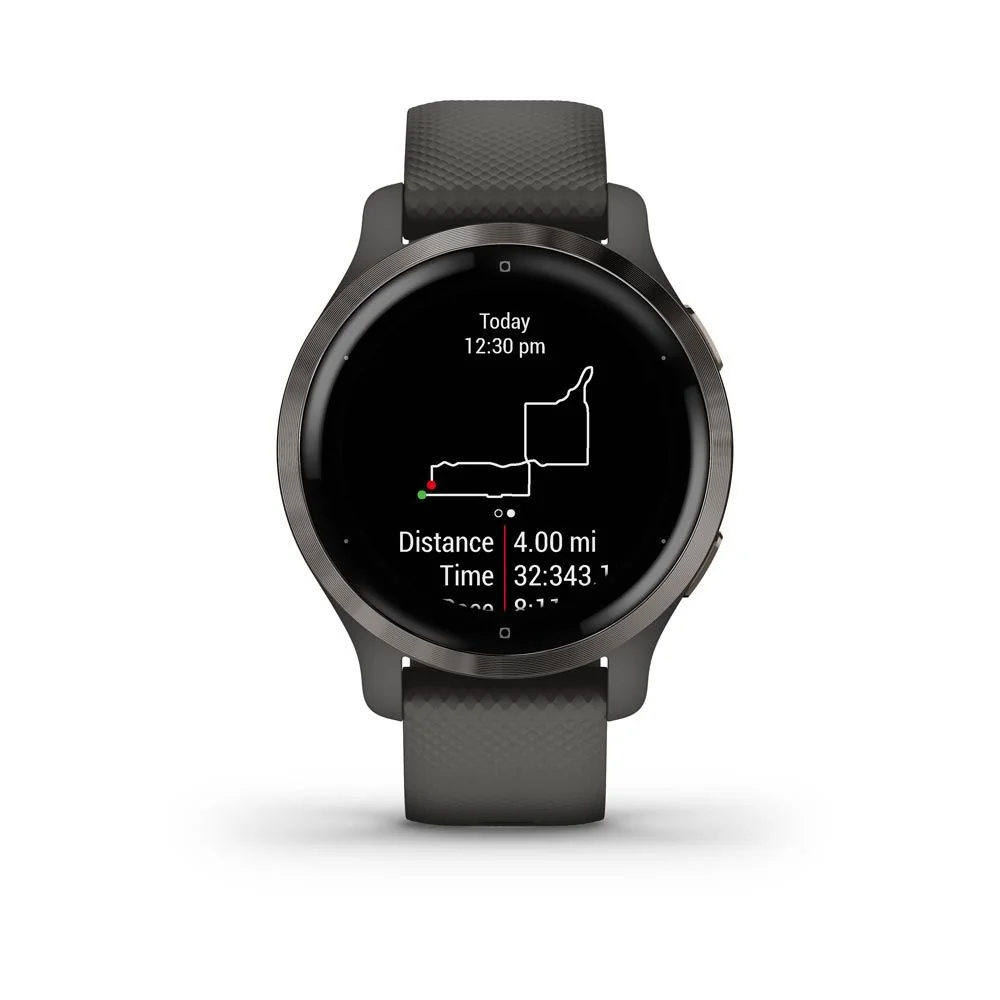 Garmin VENU 2S chytré hodinky Slate/Black