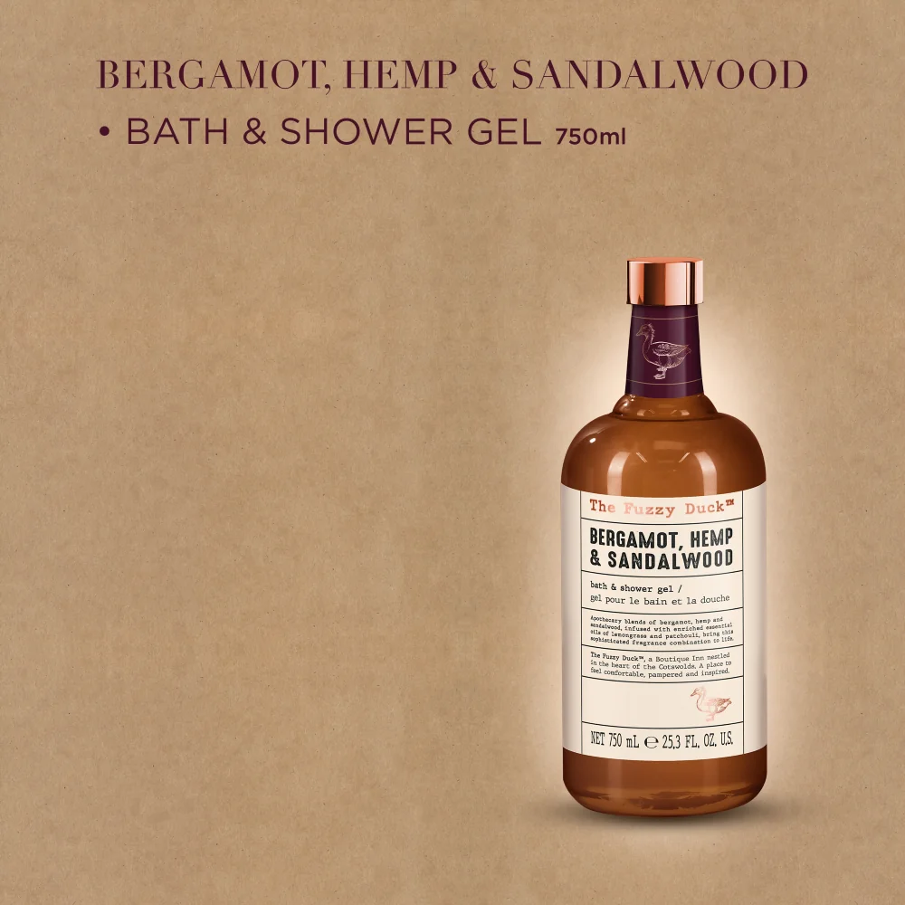Baylis & Harding Pánský sprchový gel Bergamot, Konopí & Santalové dřevo 750 ml