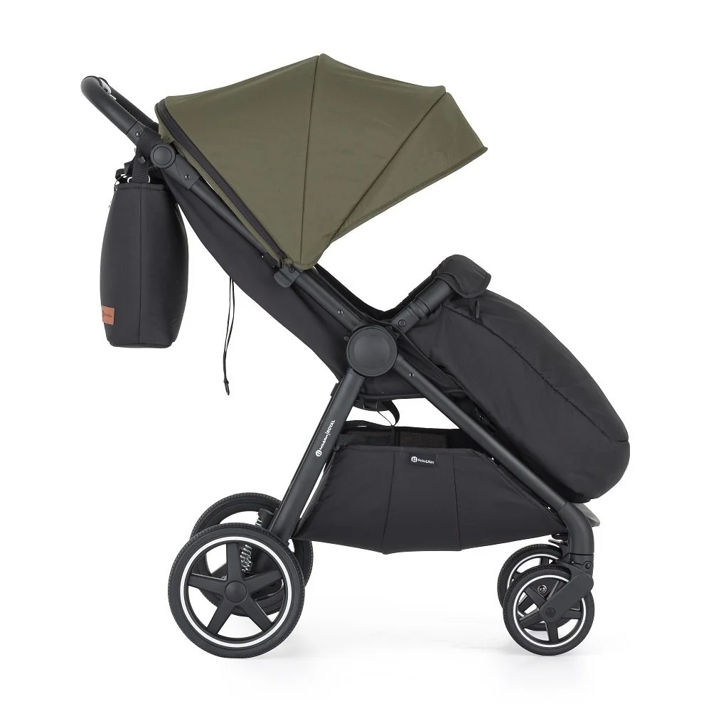 Petite&Mars Kočárek sportovní Royal3 Black Mature Olive