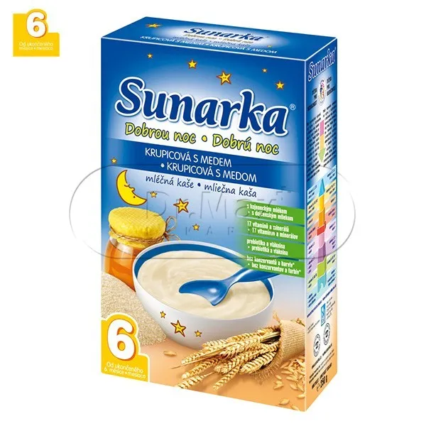 Sunarka Dobrou noc rýžová s banány 250g