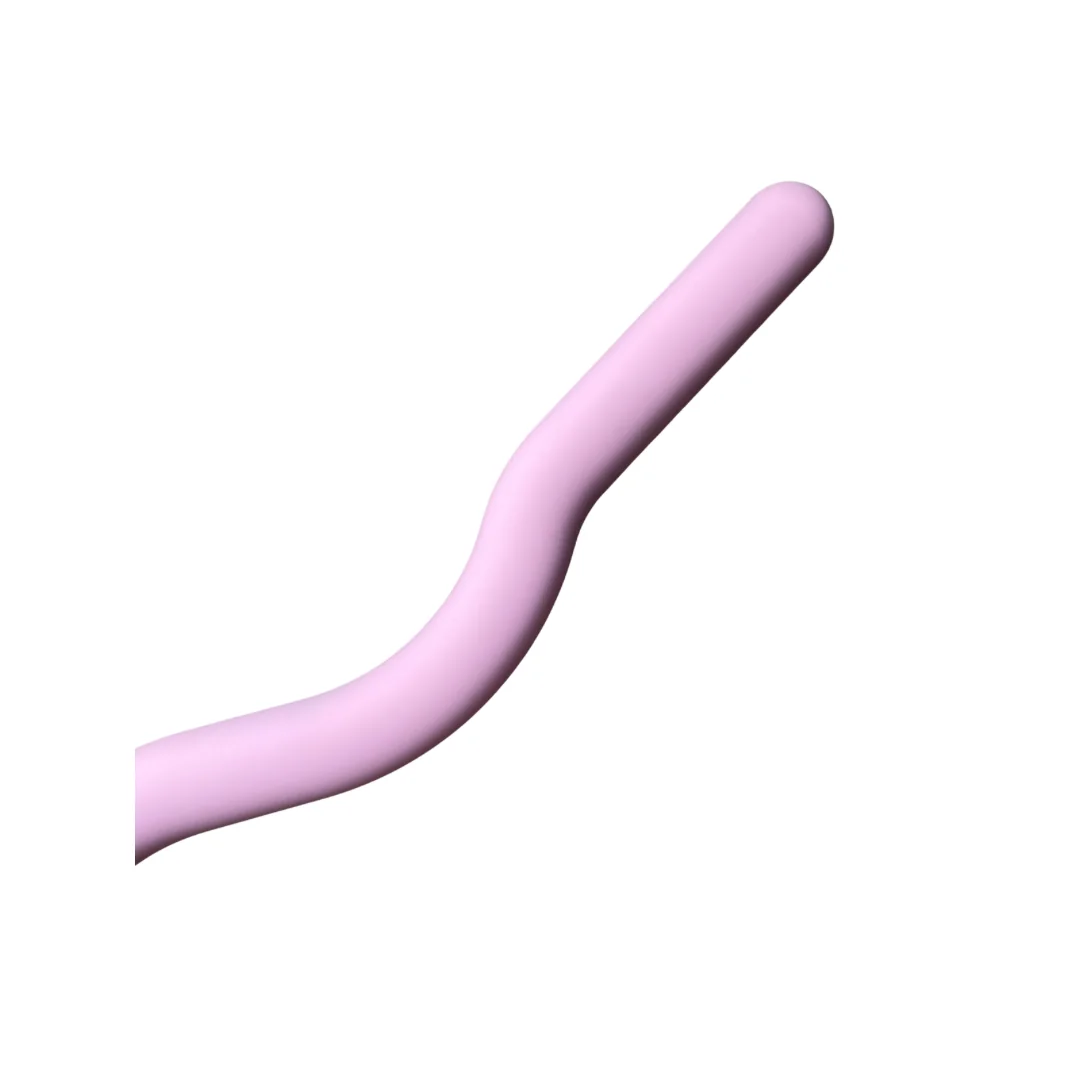 SharpShape Ergonomická činka růžová 6,8 kg