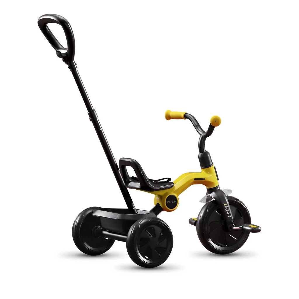 QPlay Tříkolka Ant Plus Yellow, věk 2-6 let