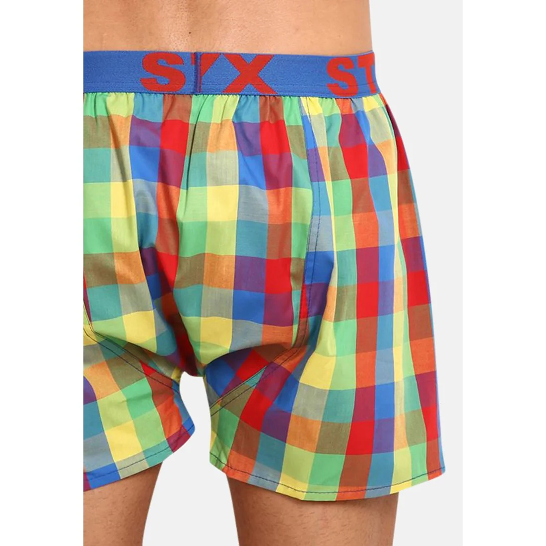 Styx Pánské trenky sportovní guma vícebarevné (B925) XL