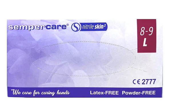 Sempercare Nitril Skin2 Jednorázové rukavice vel. L 200 ks