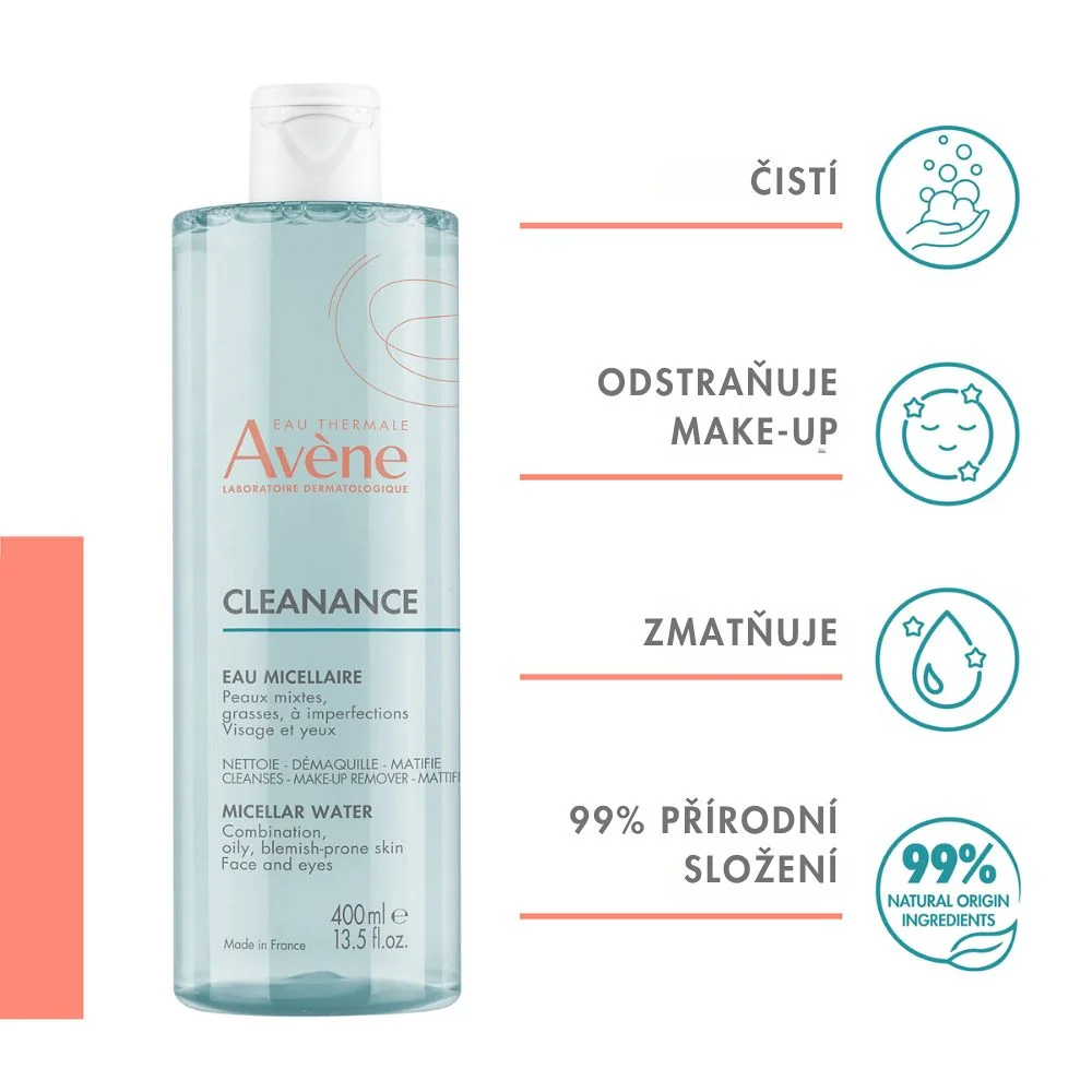 Avène Cleanance Micelární voda 400 ml