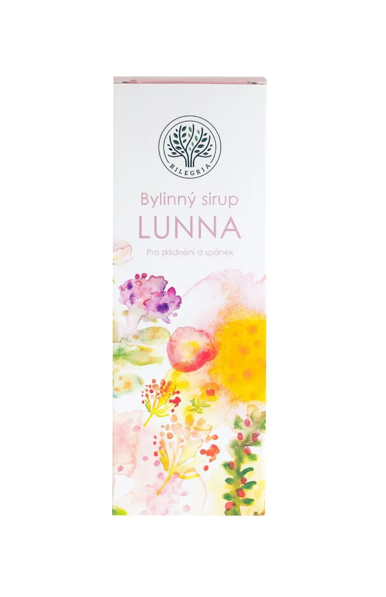 BILEGRIA LUNNA bylinný sirup 200 ml