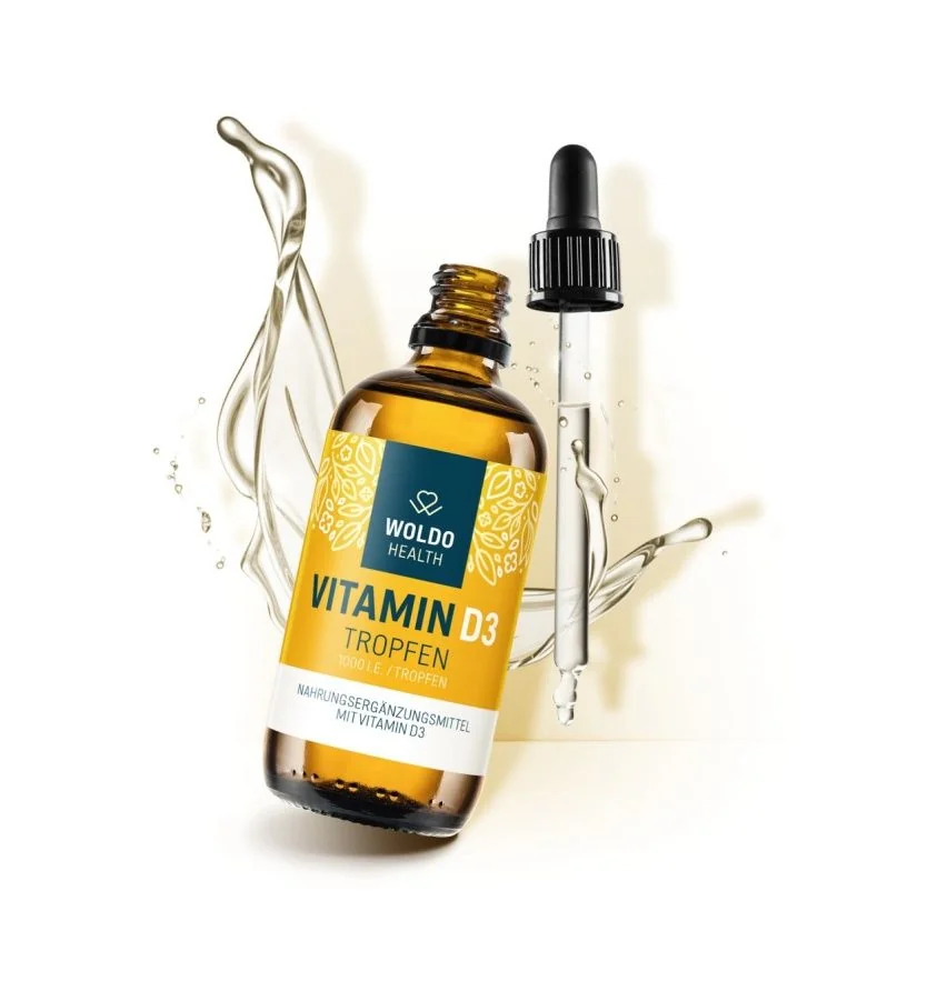WoldoHealth Vitamín D3 1000 IU 50 ml
