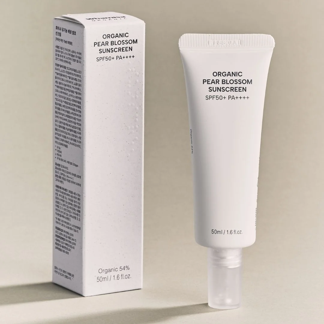 Whamisa BIO Opalovací krém z hruškových květů SPF50+ PA++++ 50 ml