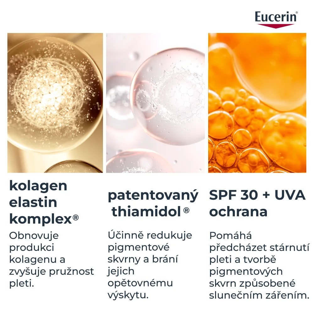 Eucerin Hyaluron-Filler + Elasticity SPF 30 denní krém 50 ml náhradní náplň