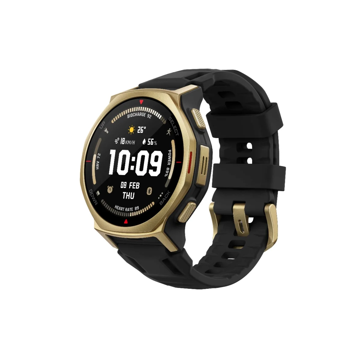 Amazfit T-Rex 3 Pro 44 mm chytré hodinky Black Gold