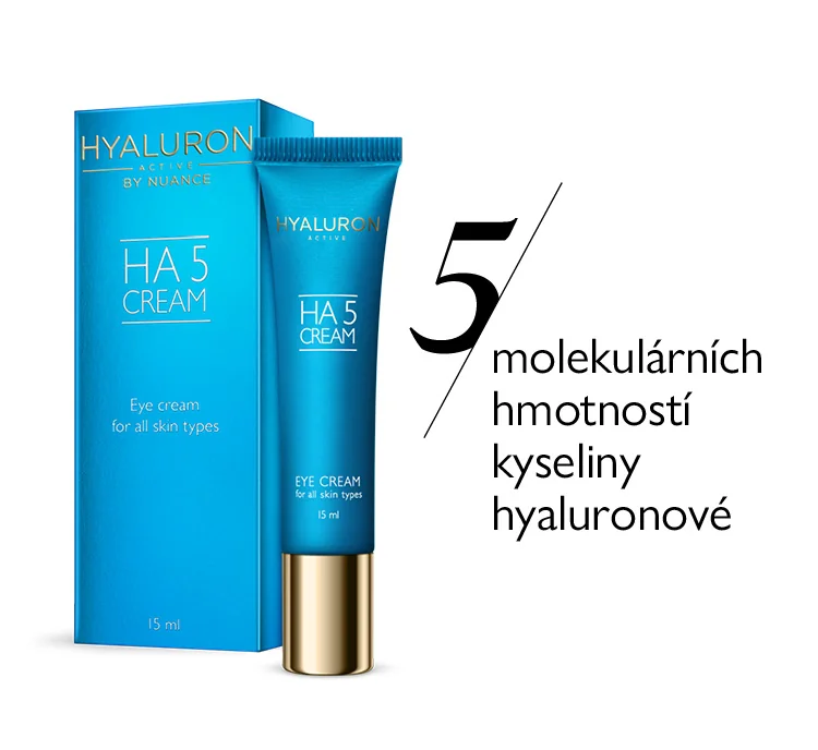 Nuance Hyaluron Active HA 5 oční krém pro všechny typy pleti 15 ml