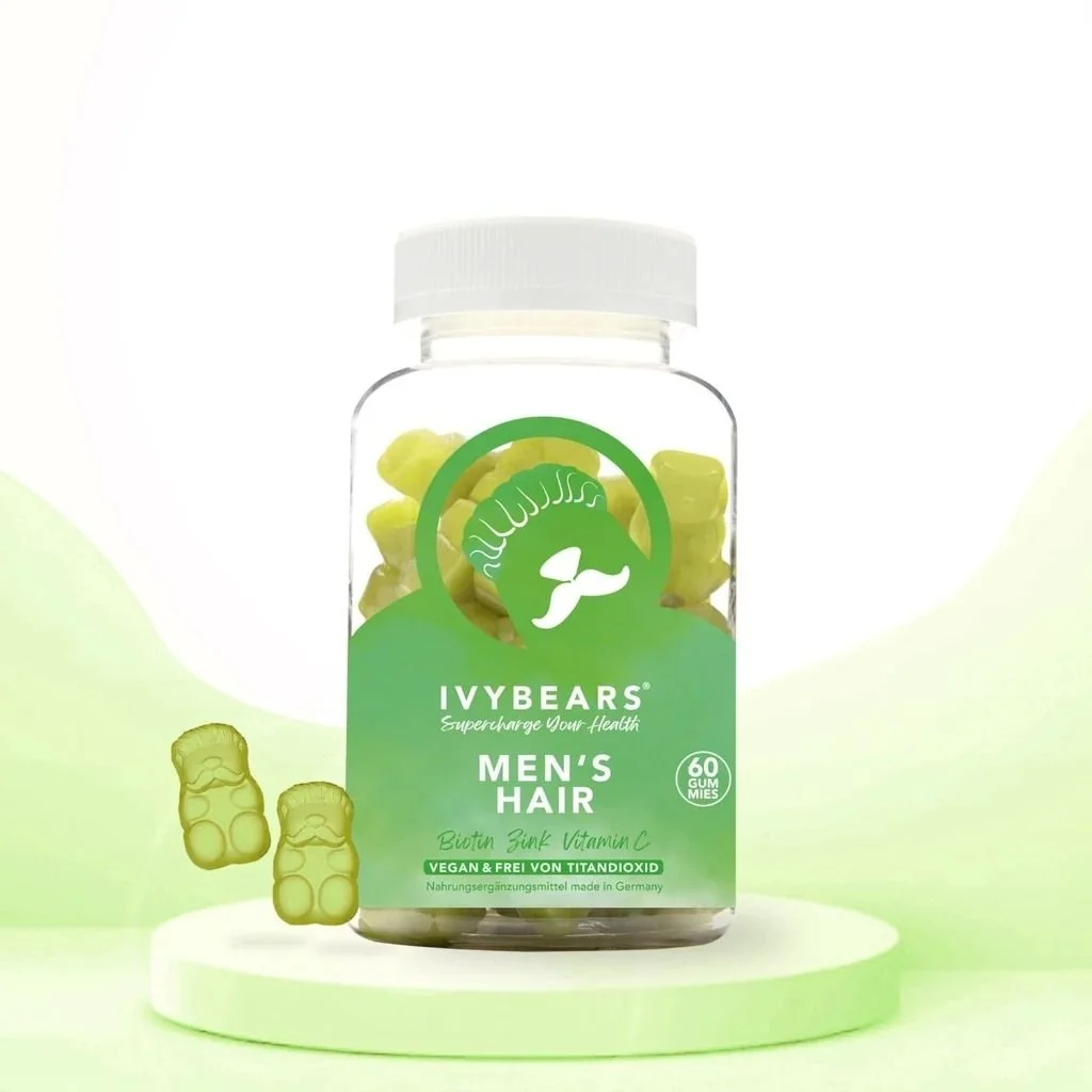 IvyBears Men´s Hair vlasové vitamíny pro muže 60 ks