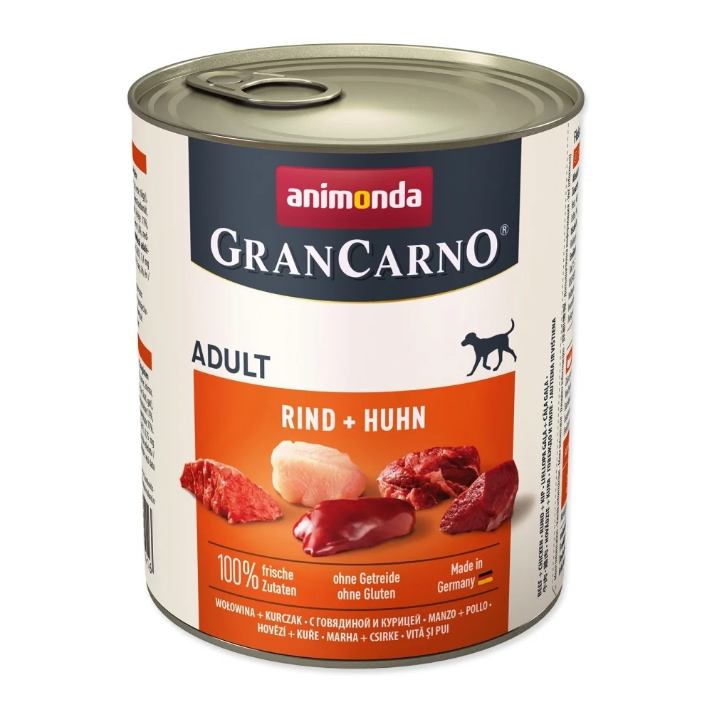 Animonda Adult hovězí a kuře konzerva 800 g