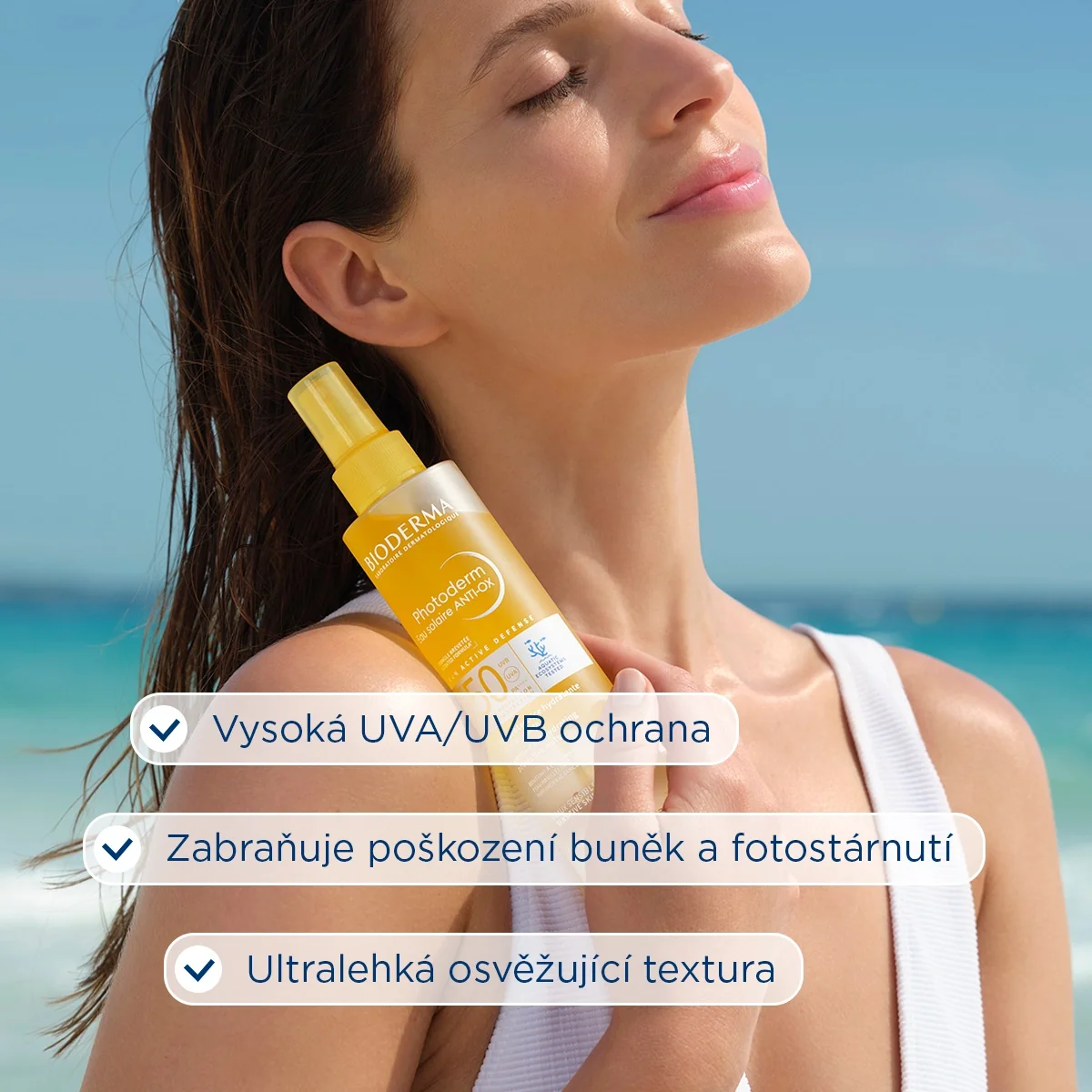 BIODERMA Photoderm Opalovací voda SPF50 200 ml
