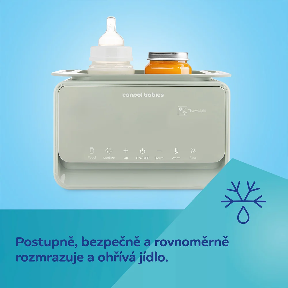 Canpol babies Ohřívač a sterilizátor lahví 7v1