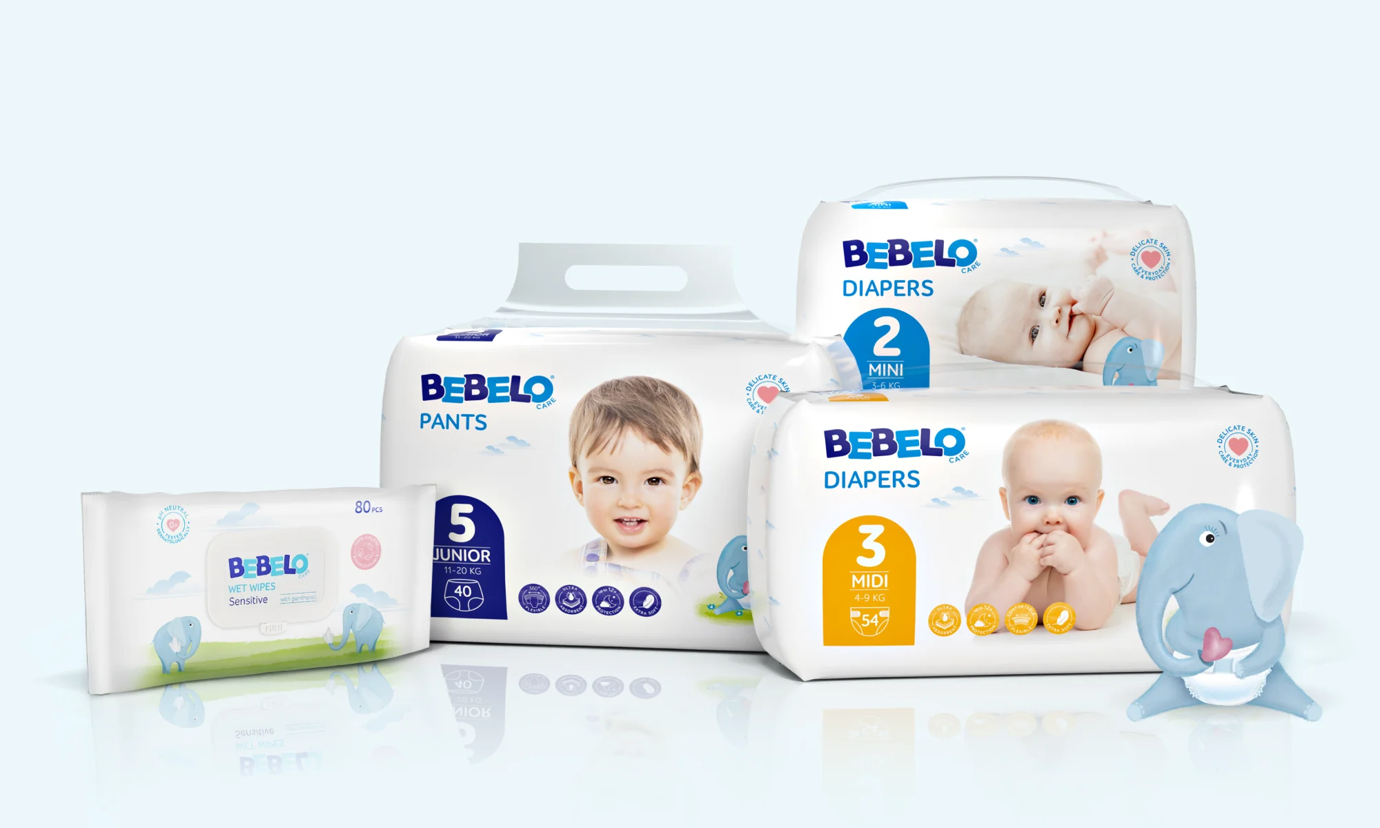 BEBELO® plenky a přebalování