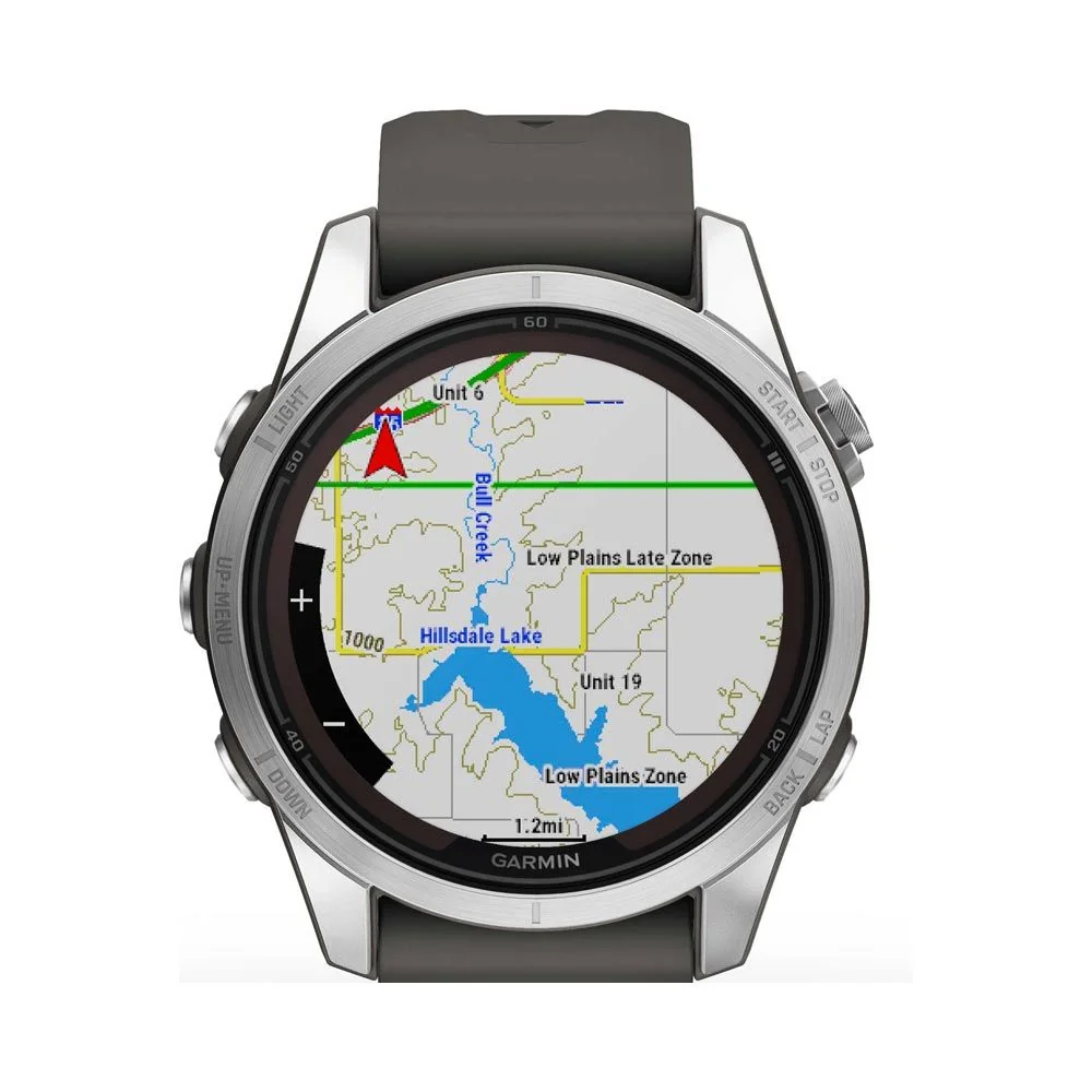 Garmin Fenix 7S Pro Solar edition chytré hodinky Steel/Black