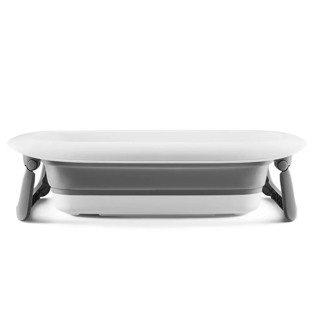 Kinderkraft Stolek přebalovací s vaničkou Bubbly Grey