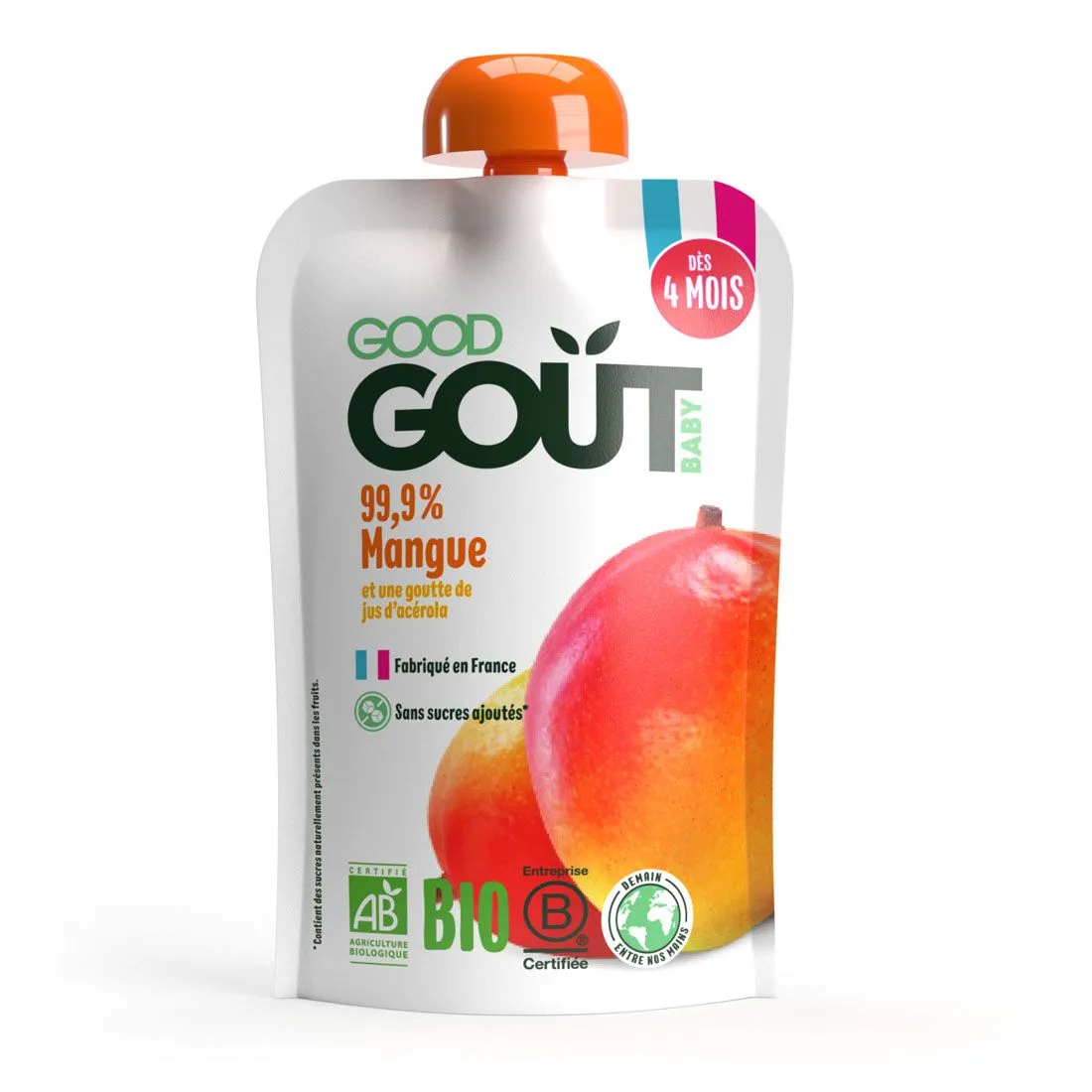 Good Gout BIO Mango 4m+ kapsička 120 g