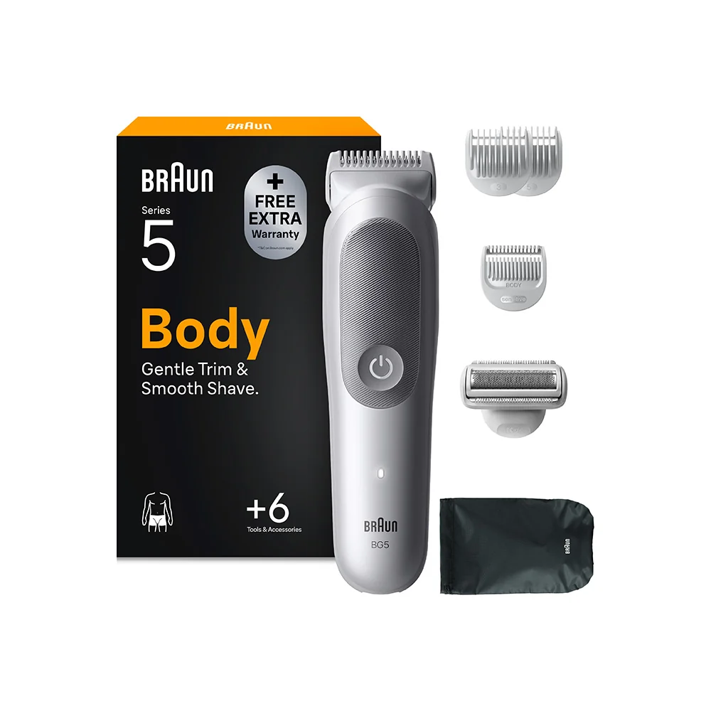 Braun Series 5 BG5550 sada péče o tělo šedá