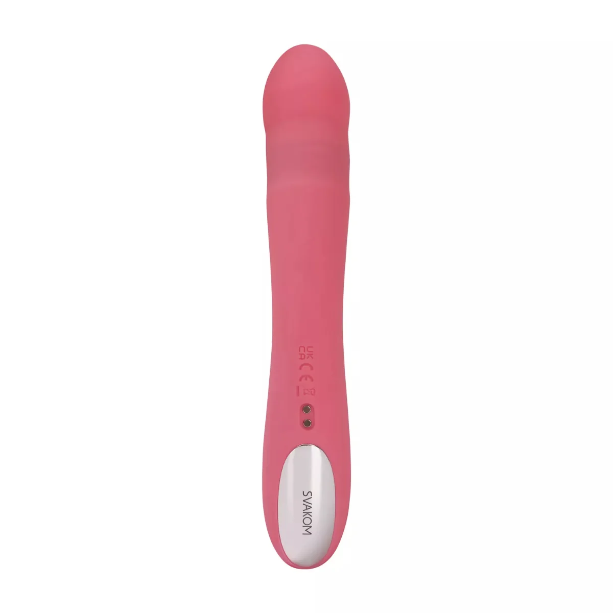 Svakom Avery Strawberry Pink – přirážecí rabbit vibrátor