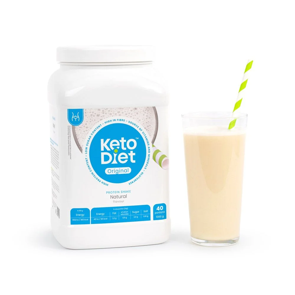 KetoDiet Proteinový nápoj natural 1000 g