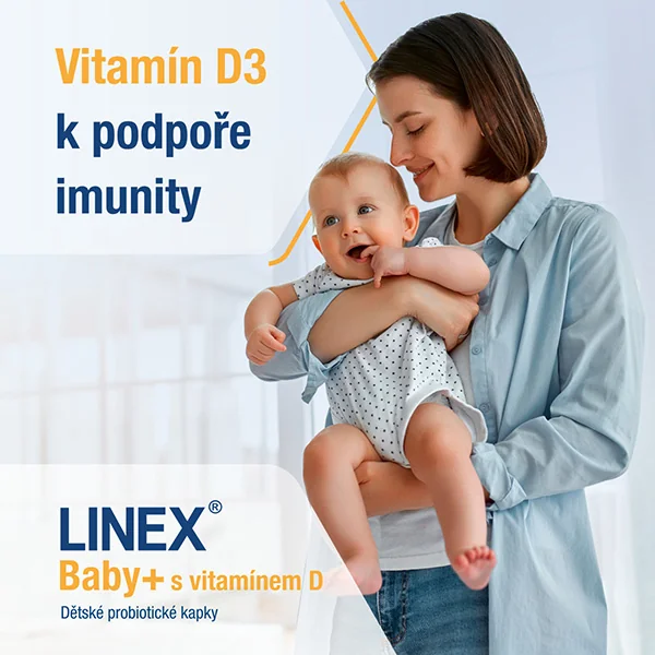Linex Baby + s vitamínem D 8 ml