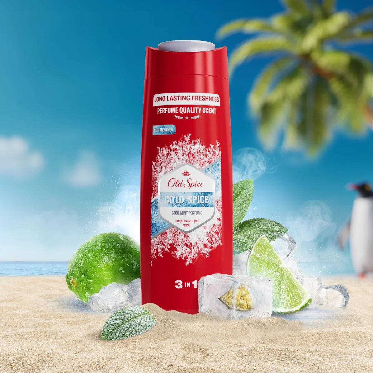 Old Spice Cold Spice Pánský sprchový gel 3v1 400 ml