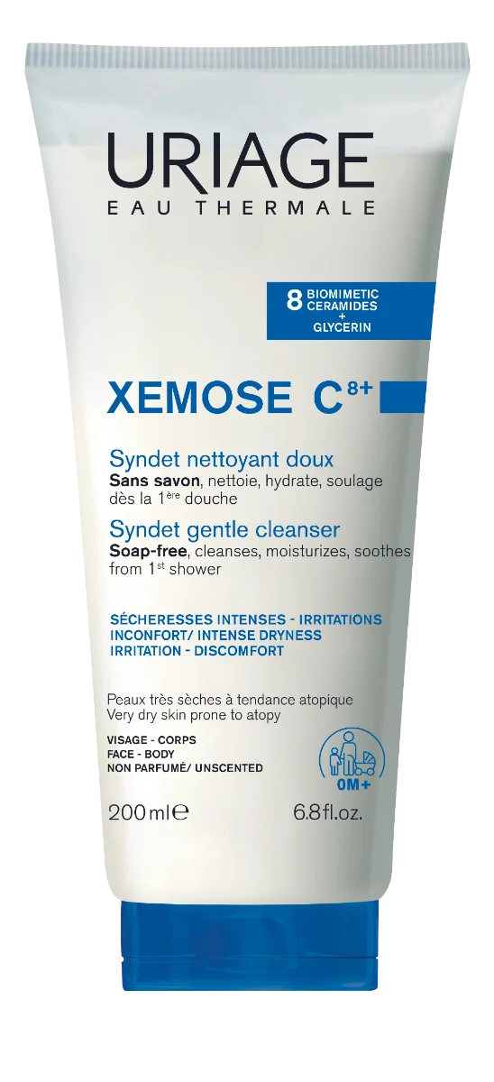 Uriage Xémose C8+ Mycí gel pro velmi suchou až atopickou pokožku 200 ml