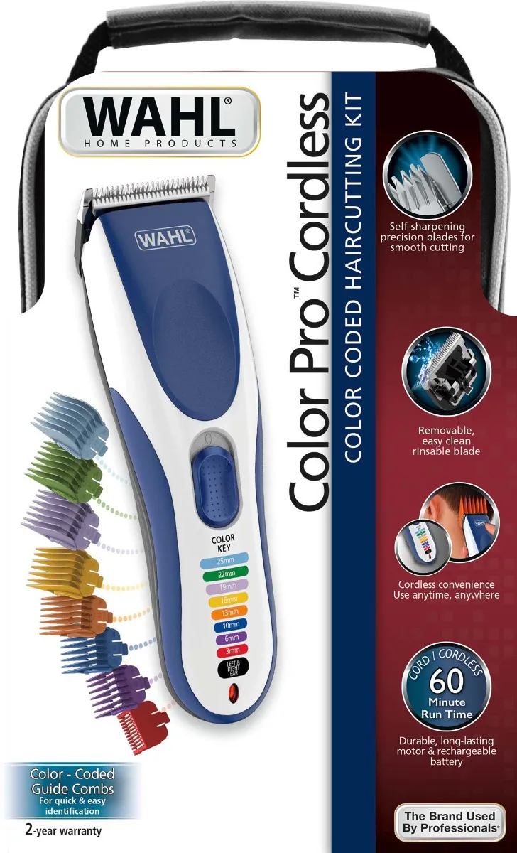 WAHL 09649-016 ColorPro Cordless Clipper 