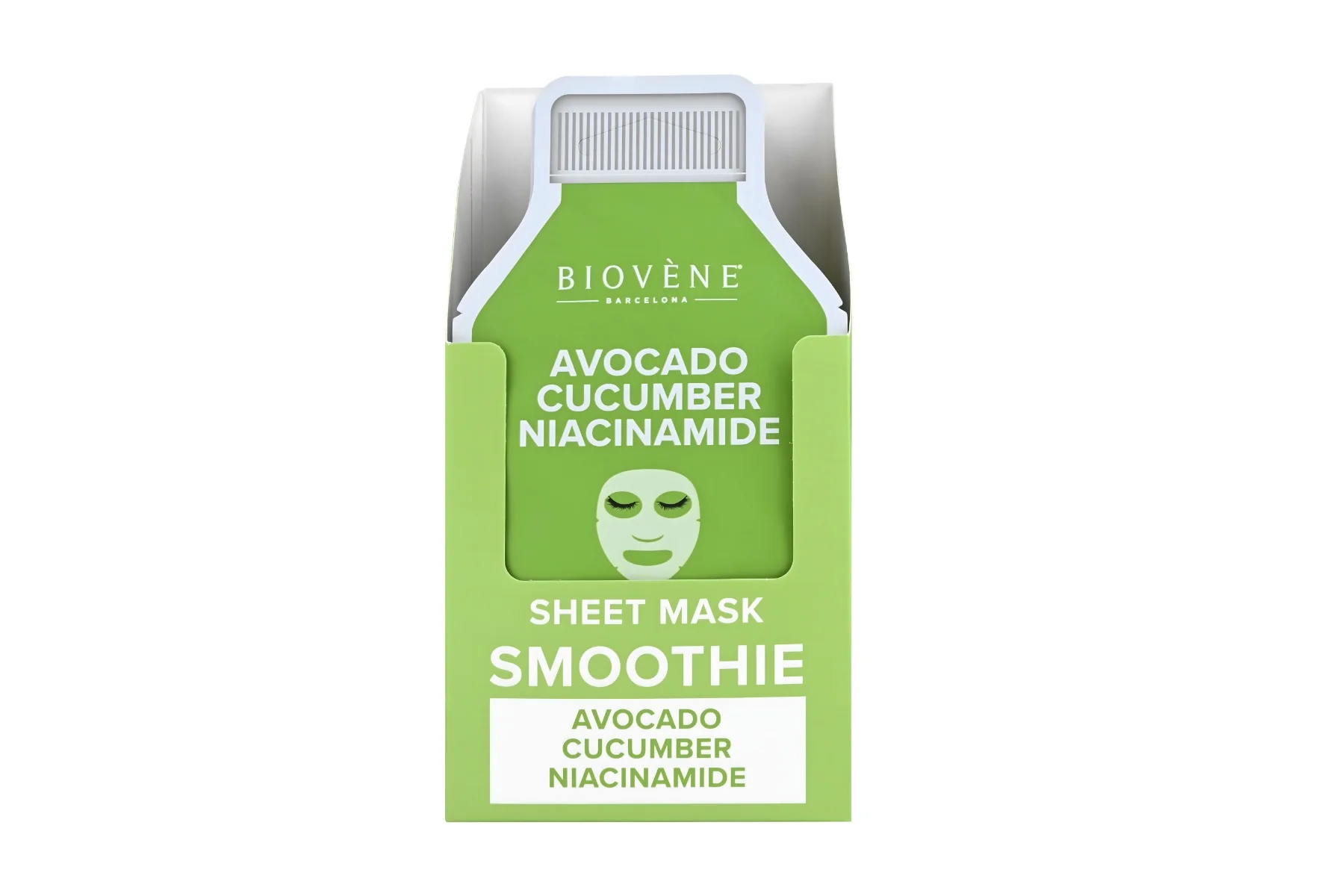 BIOVÉNE Avocado + Niacin Dewy-Moist plátýnková maska 25 ml