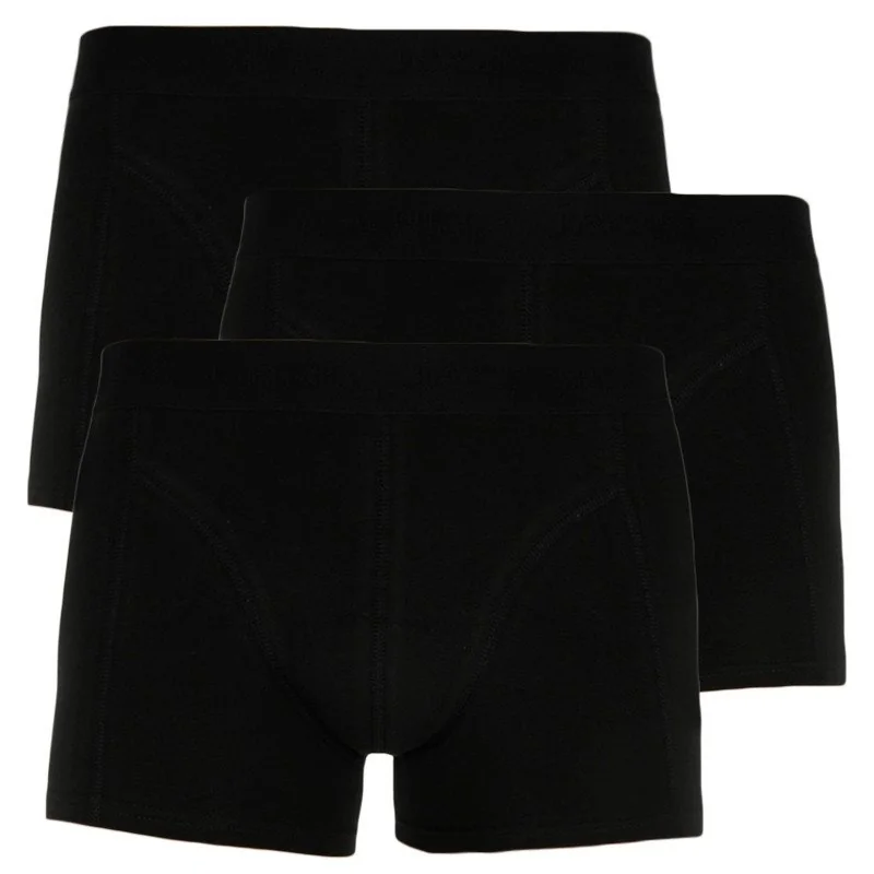 Jack and Jones 3PACK pánské boxerky černé (12127816 - black) XXL