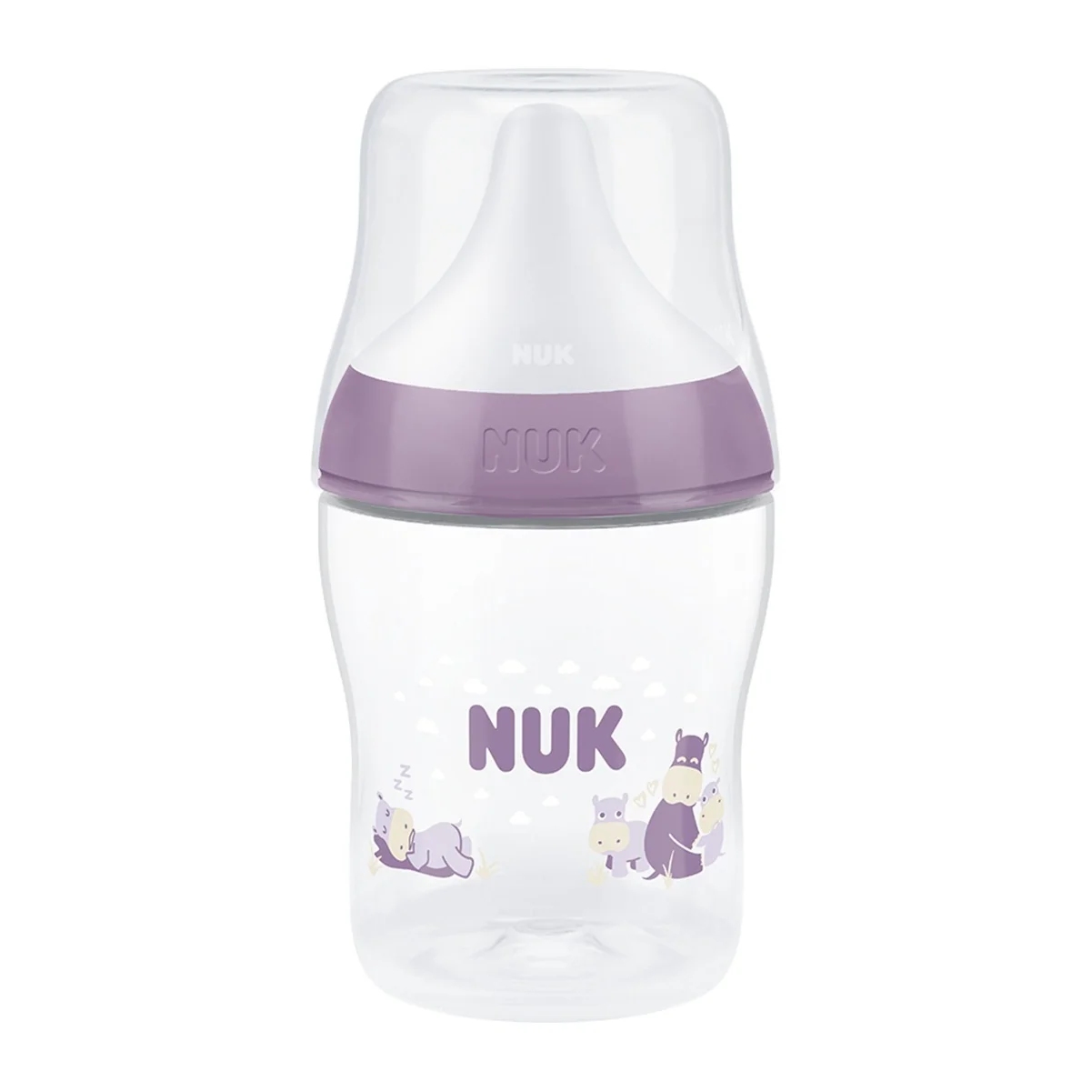 NUK Perfect Match Láhev 0m+ 150 ml 1 ks hippo