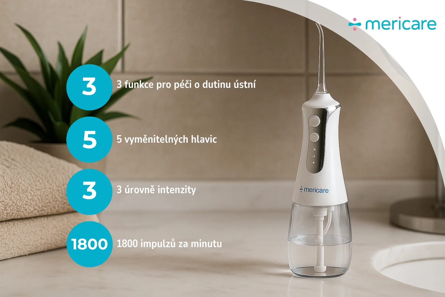 Mericare MYQ-735 ústní sprcha