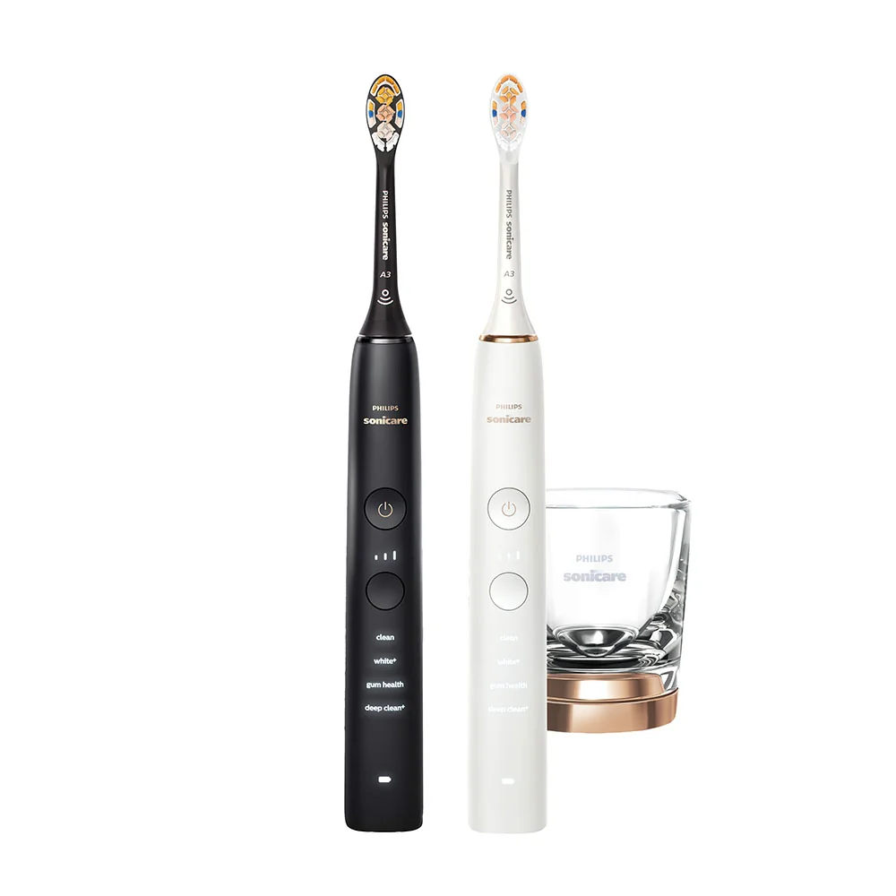 Philips Sonicare 9000 DiamondClean HX9914/69 sonické zubní kartáčky 1+1 ks black/rosegold
