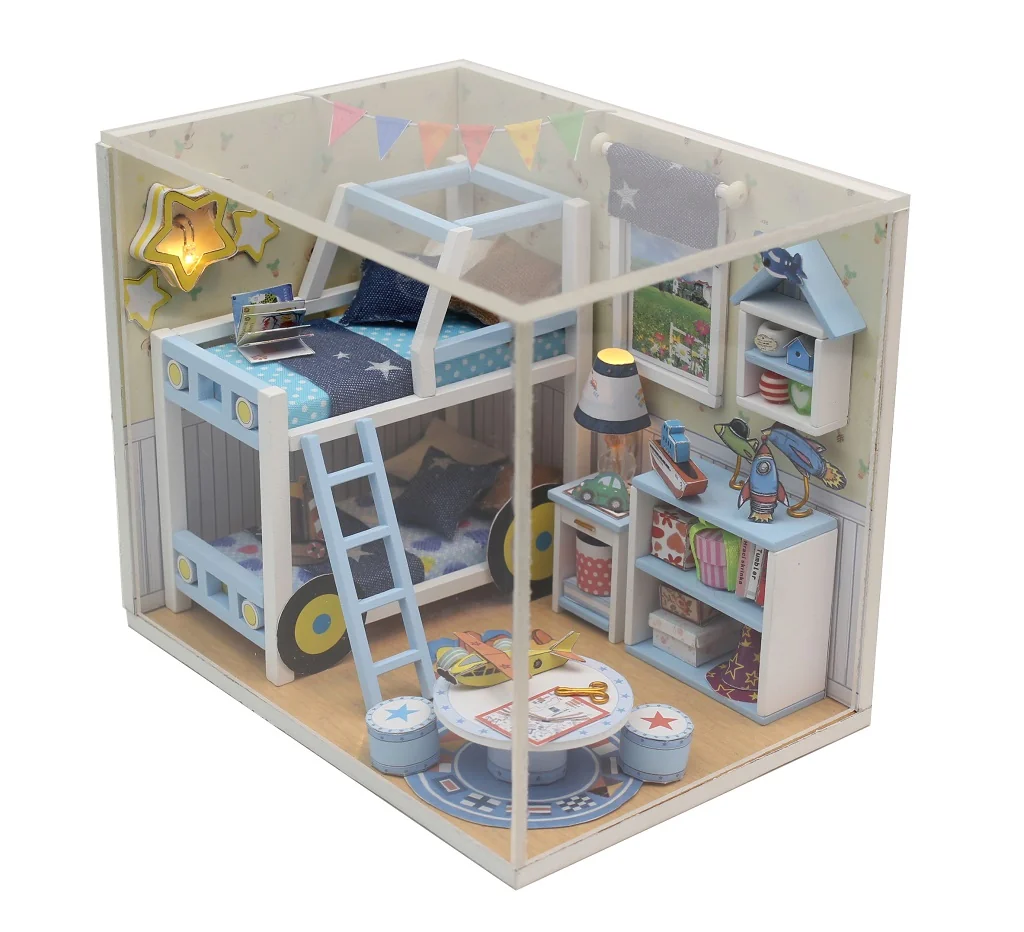 2Kids Toys Miniatura domečku Charlesův pokoj