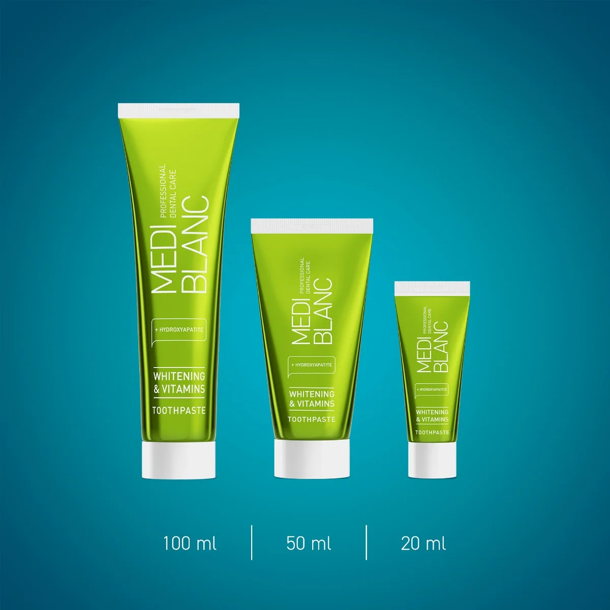 MEDIBLANC Whitening & Vitamins Toothpaste bělicí zubní pasta 100 ml