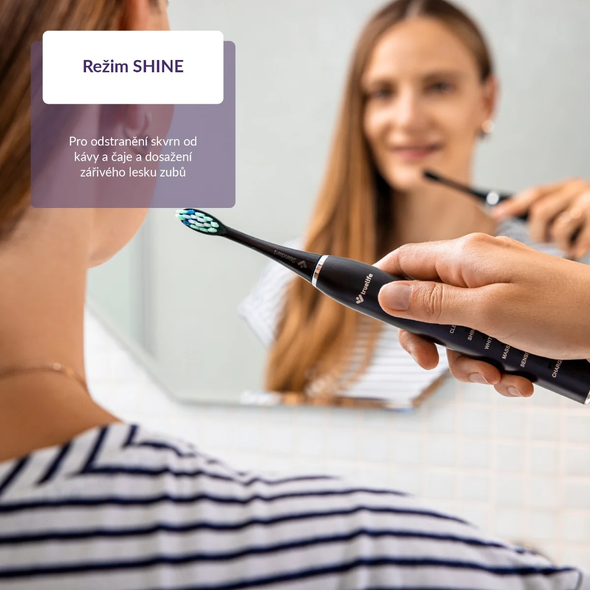 Truelife SonicBrush Clean30 sonický kartáček černý