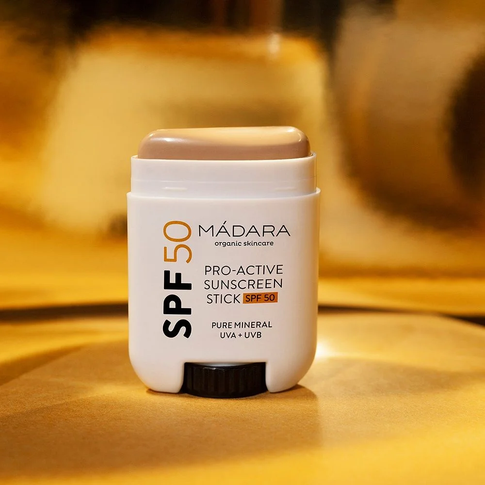 MÁDARA Pro-Active Opalovací krém SPF50 tyčinka 18 g