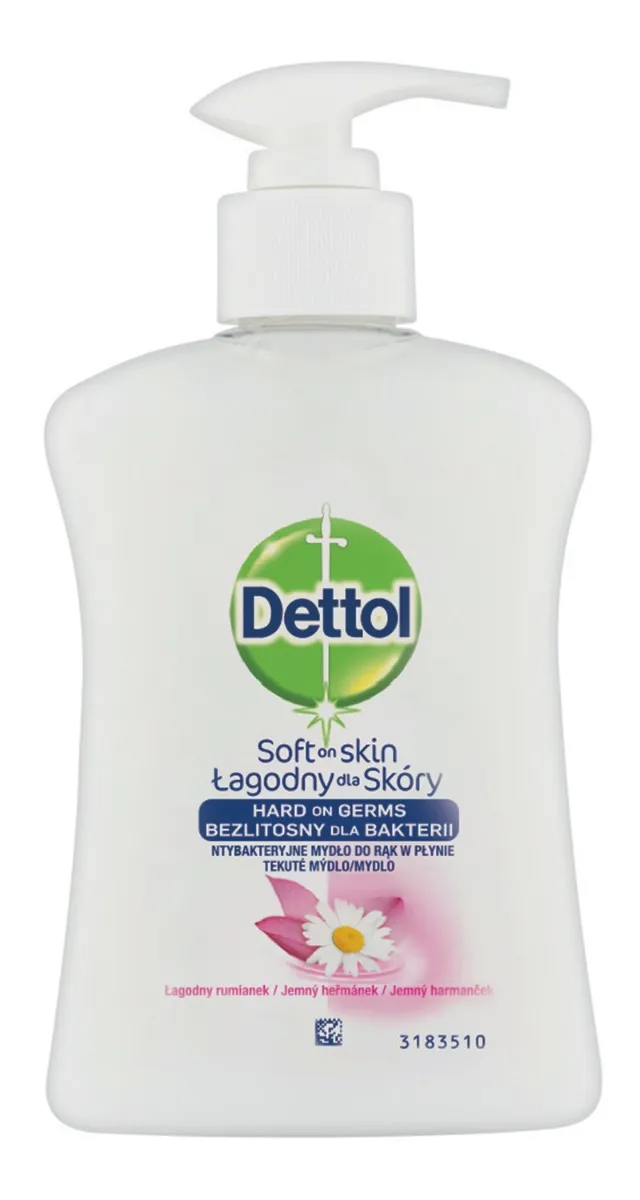 Dettol Tekuté mýdlo Jemný heřmánek 250 ml