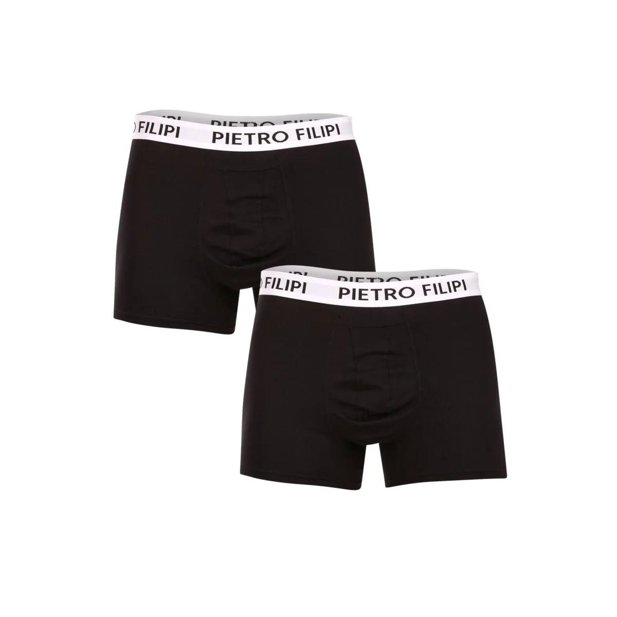 Pietro Filipi 2PACK pánské boxerky balls holder černé (2BCL003) XXL
