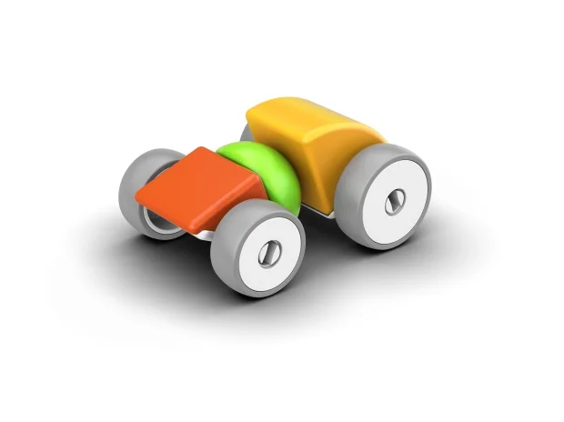 Geomag Magicube Auto magnetická stavebnice 10 dílků