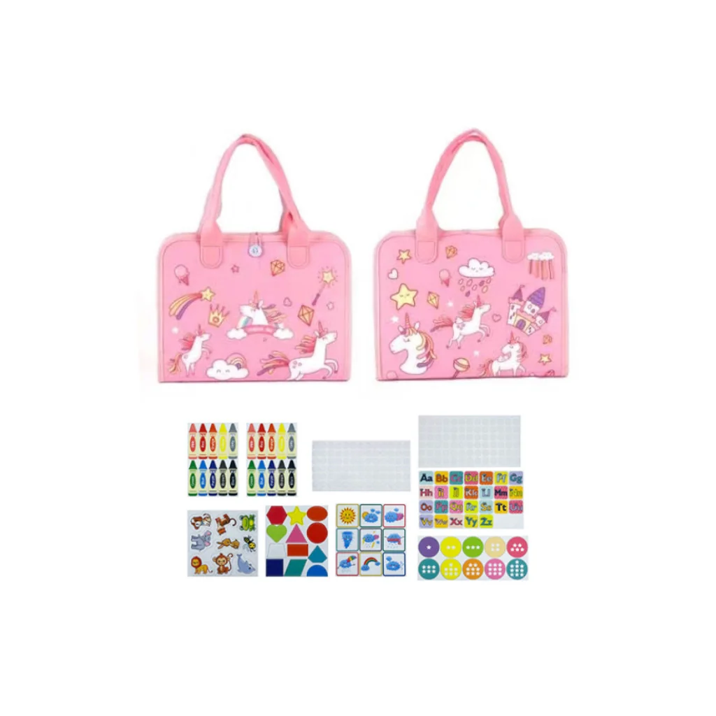 2Kids Toys Senzorická busy kniha Jedonorožec 3 