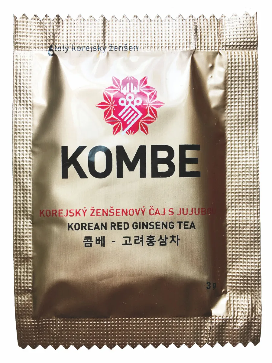 Kombe Korejský ženšenový čaj 100 sáčků