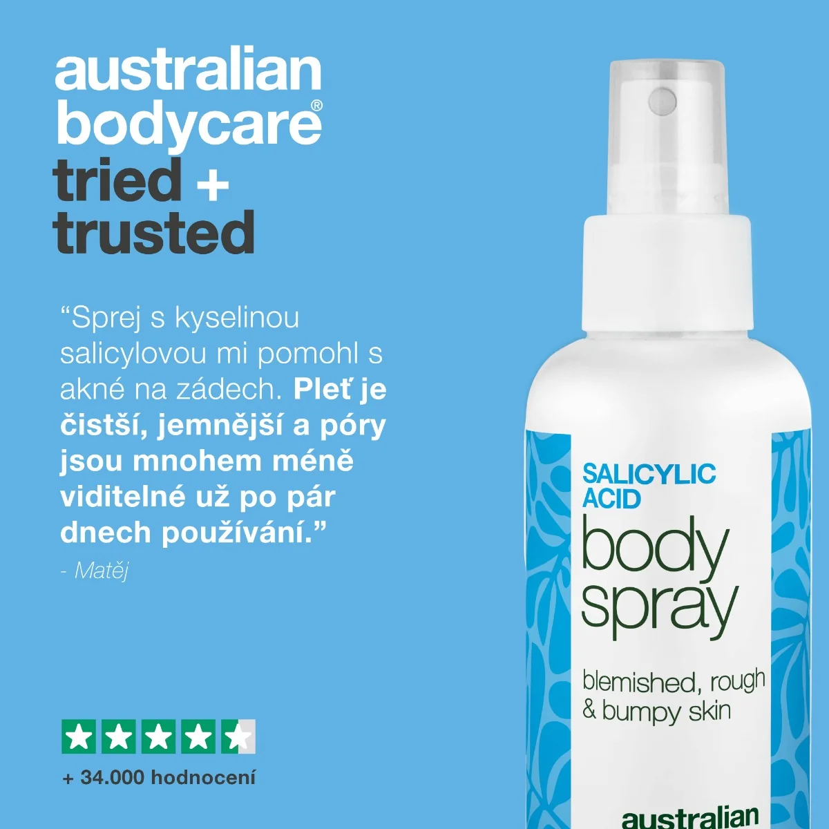 Australian Bodycare Salicylic Body Spray 100 ml