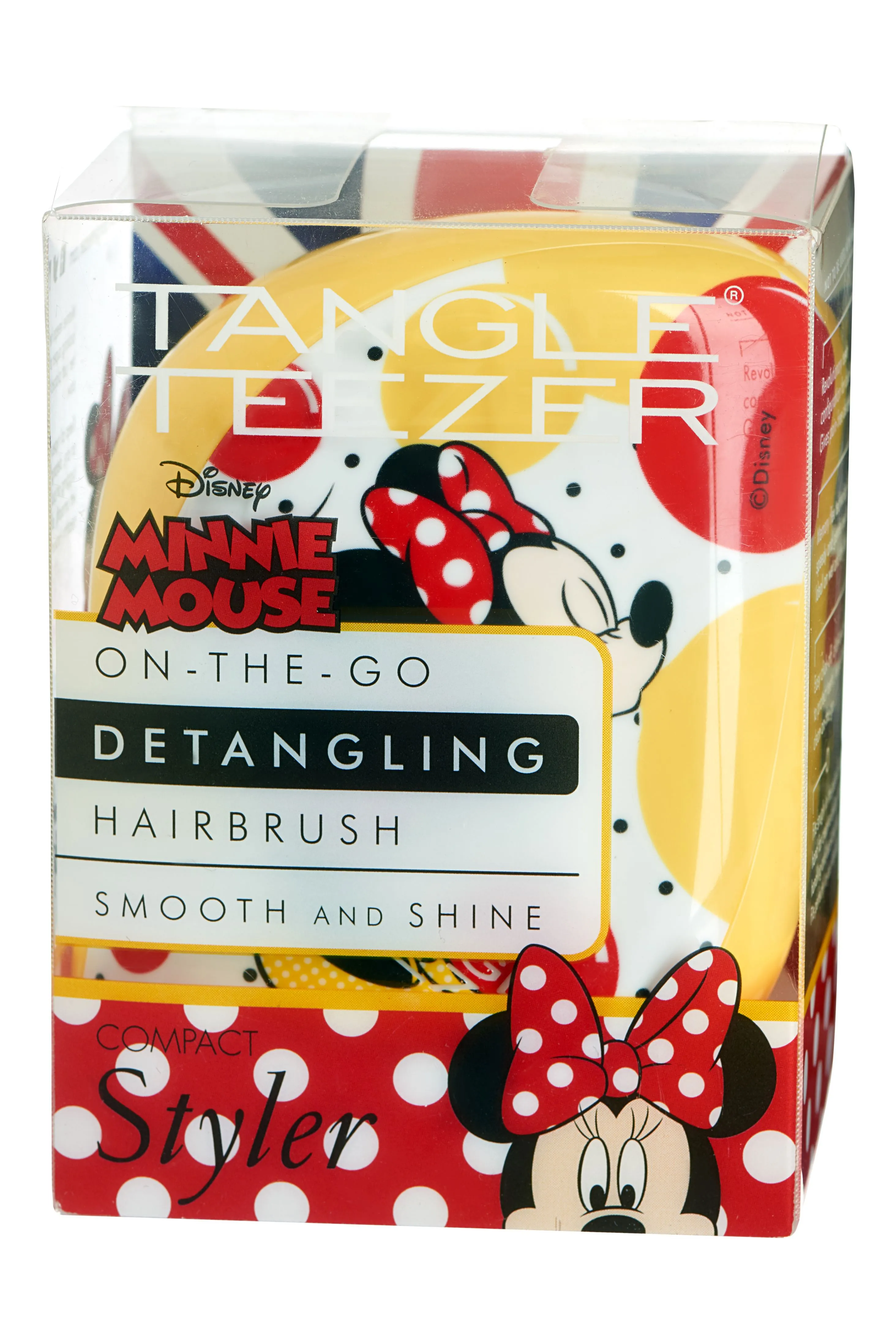 Tangle Teezer Compact Minnie Mouse SunshineYellow kartáč na vlasy