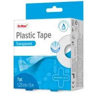 Dr. Max Plastic Tape Transparent 1,25cm x 5m