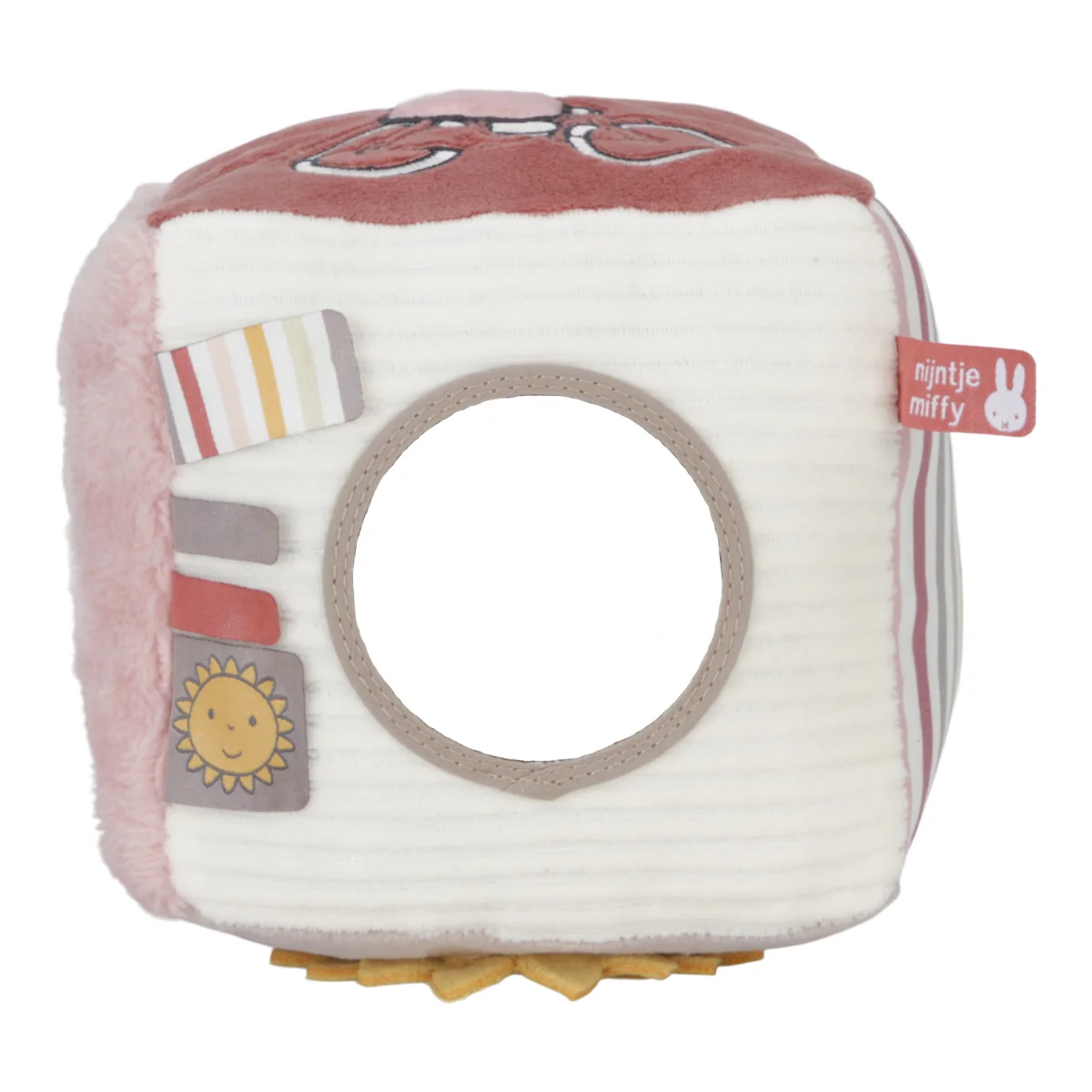 Little Dutch Kostka králíček Miffy Fluffy Pink