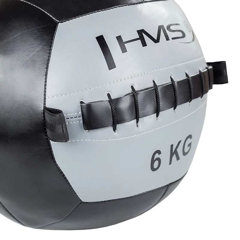 HMS Posilovací míč WLB šedý - 6kg